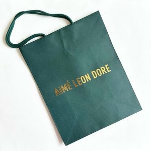 AIMÉ LEON DORE | PAPER SHOPPING BAG MEDIUM SIZE FLAGSHIP NYC STREETWEAR ALD